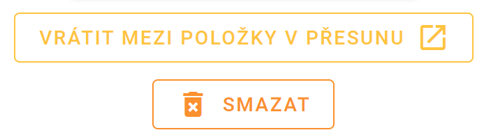 Návrat a smazání